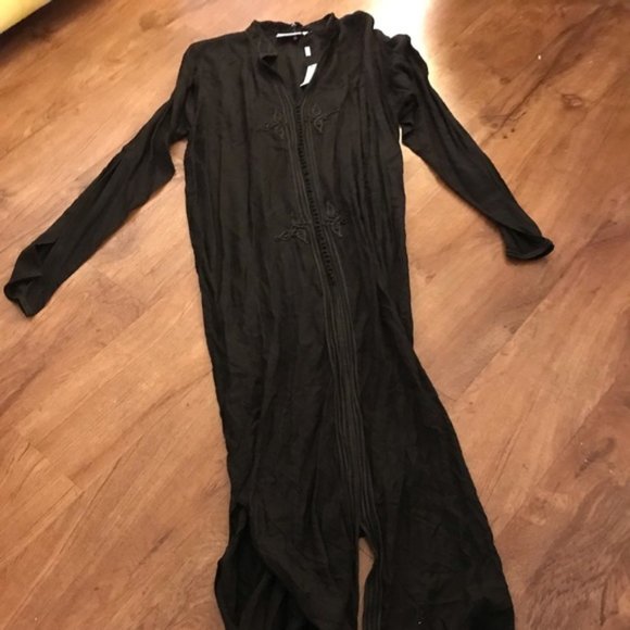 Marc Jacobs long black embroidered tunic NWT - Picture 2 of 4